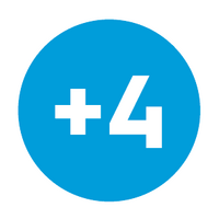 4+ 4+