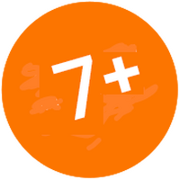 7+ 7+
