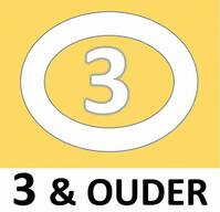 3 jaar en ouder 3 jaar en ouder