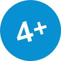 4+ 4+
