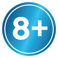 8+ 8+