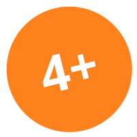 4+ 4+