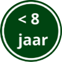 1. Jonger dan 8 jaar 1. Jonger dan 8 jaar
