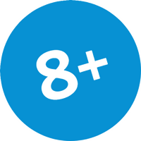 8+ 8+