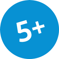 5+ 5+