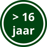 Vanaf 16 jaar Vanaf 16 jaar