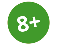 8+